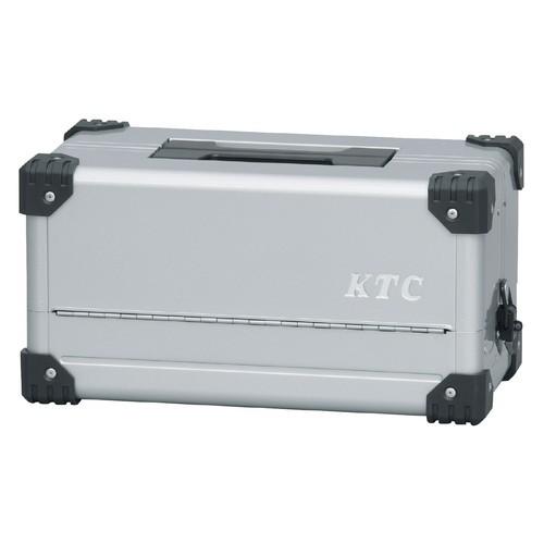 KTC EK-10A 両開きメタルケース(シルバー) ガレージ工具 工具箱 