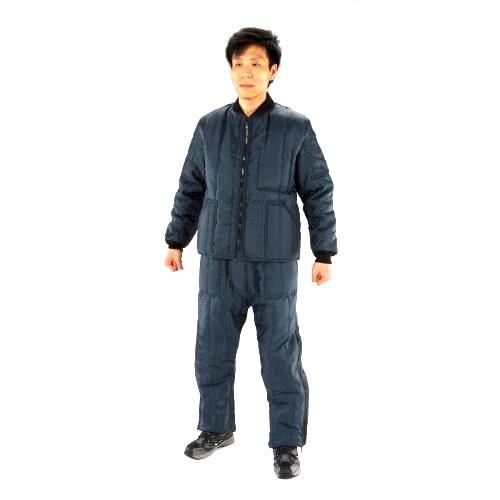 ESCO(エスコ)　つなぎ・作業着　防寒服上下セット　Navy　M　EA915GM-42