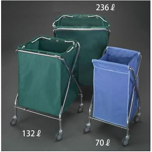 ESCO(エスコ) 清掃用品 ダストカート 415×409×751mm(エコ袋(緑)付) EA995AA-51E