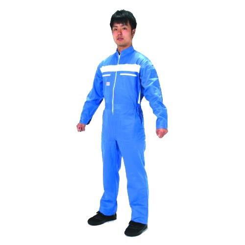 ESCO(エスコ) 夏用・継ぎ服 青 3L EA996AA-84 作業 安全 保安 作業服