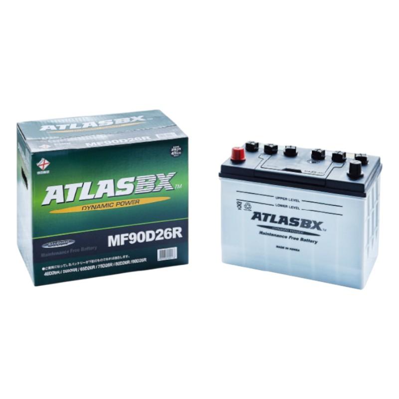 ATLASBX スタンダード バッテリー 90D23R 自動車 通常車用 : パーツ