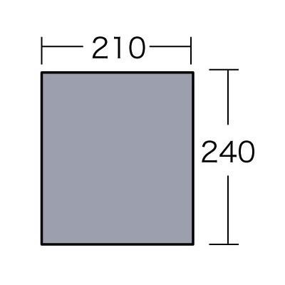 CAMPAL JAPAN(キャンパルジャパン) アウトドア テント・タープ マルチシート 250×220用 01304｜partsdirect｜04