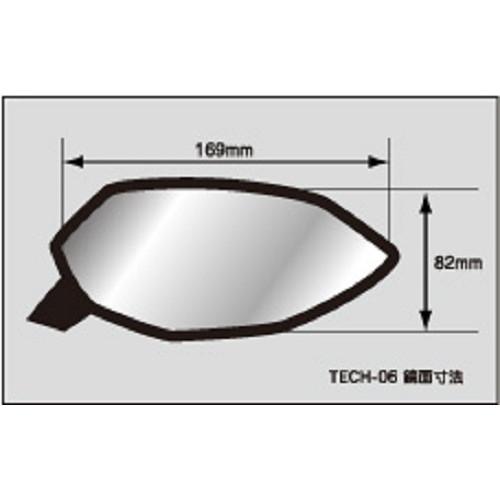 KIJIMA(キジマ) TECH07 シャフトタイプミラー&LEDウィンカー 左右