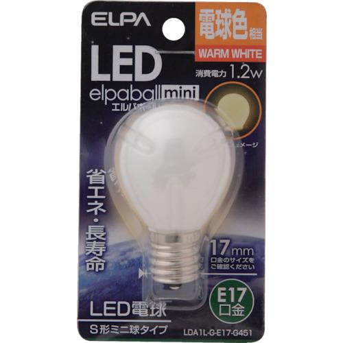ELPA(エルパ) LED電球S形E17 LDA1L-G-E17-G451 作業灯・作業ライト