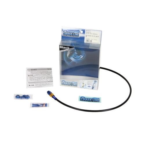 SWAGE-LINE クラッチホースキット ゴールド\u0026ブルー/ブラック VFR750R RC30 87 PACB017 バイク
