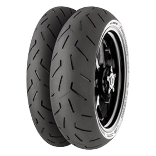 オンロードタイヤセット（異なるサイズ） CONTINENTAL ContiSportAttack4 190/50ZR17 73W TL リア 4019238016925