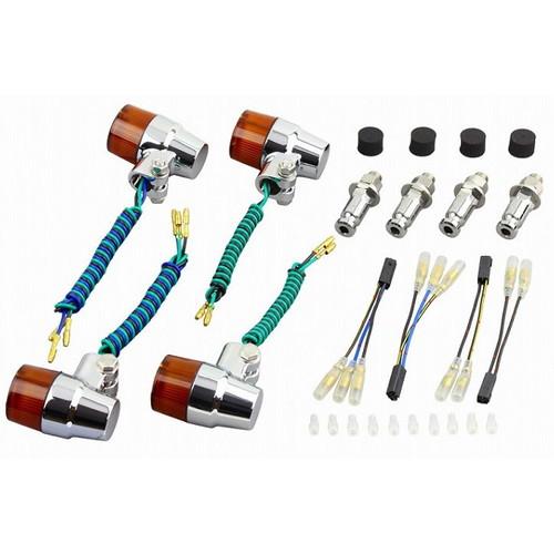 POSH Faith(ポッシュフェイス) S/バイクミニ メッキ/オレンジ W球 04