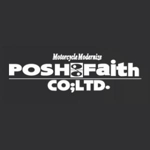 POSH Ｆaith バイク カスタムマフラー トライアンフタイプマフラー エストレアJMCA チャンバー