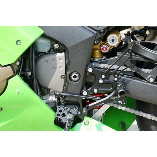 babyface バックステップ zx6r 07-08 ZX-6Rのバックステップ【Baby
