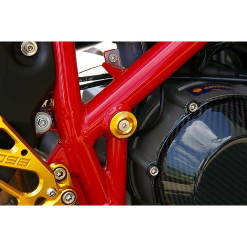 BABYFACE(ベビーフェイス) バイク フレーム回り フレームキャップ BLK/2pc DUCATI Monster821/1200 005-D0024BK｜partsdirect