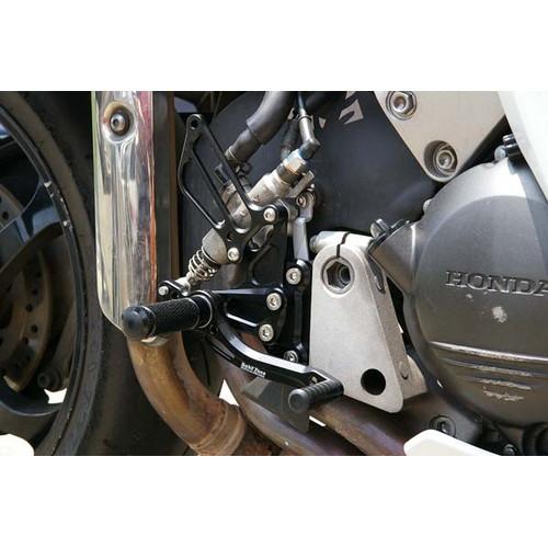 BABYFACE(ベビーフェイス) バックステップ/BLK 5P VFR800F 14-16 シフタースイッチ対応 002-H011BKb バイク