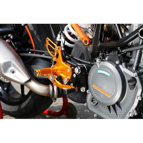 BABYFACE(ベビーフェイス) バイク バックステップキット GLD DUKE 250 