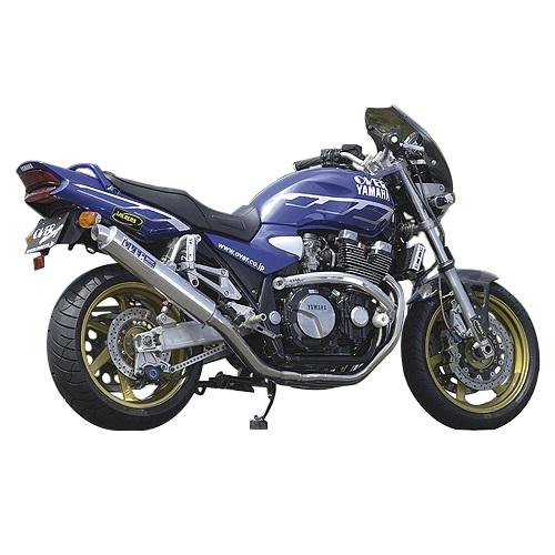 OVER ステンレススチール マフラー バイク用 xjr1300 rp03 OVER Racing(オーヴァーレーシング) SESMIC-3マフラー ステン/アルミ