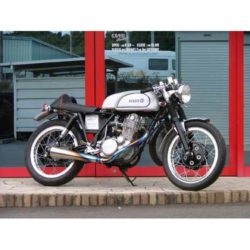 OVER(オーヴァー) チタンメガホン MANXタイプ 焼有 SR400 13-40-08
