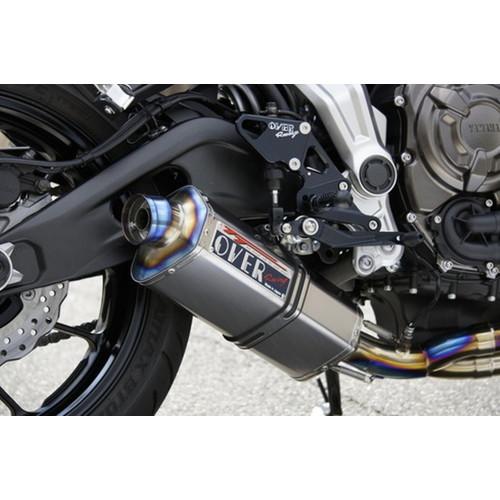 OVER(オーヴァー) TT-Formulaフルチタン2-1レーシング MT-07 20-50-02 バイク カスタムマフラー