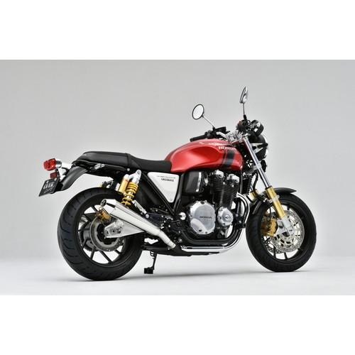 OVER Racing(オーヴァーレーシング) SSメガホンマフラー スリップオンマフラー CB1100RS 17- 17-182-02 バイク スリップオンマフラー・サイレンサーの画像