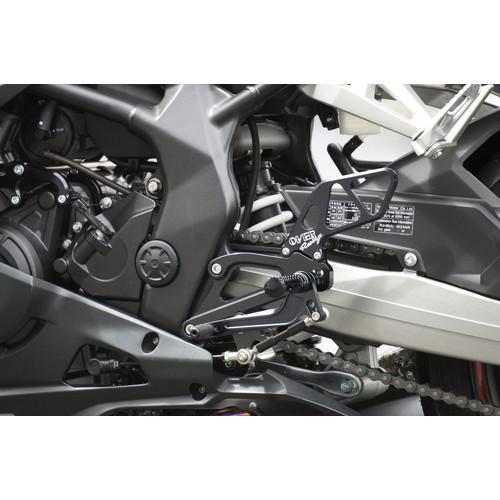 OVER Racing(オーヴァーレーシング) バックステップ 4P BLK CBR250RR