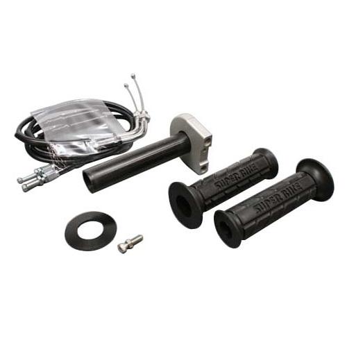 ACTIVE 車種別スロットルキット TYPE-1 巻取φ42/メッキ金具 ブラック CBR600RR(05-12) 1068235 バイク : パーツダイレクト店  - 通販 - Yahoo!ショッピング ACTIVE Z1000 グリップ関連パーツ スロットルキット ホルダー：タイプ1/ブラック 巻取φ42 メッキ金具 アクティブ バイク