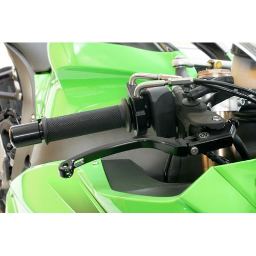 専用 ACTIVE 車種専用アジャスタブルビレットレバー ブレーキ/RS ブラック