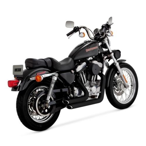 VANCE&HINES SHORT SHOTS STAGGERED BLK SPORTSTER 99-03 1800-1935 