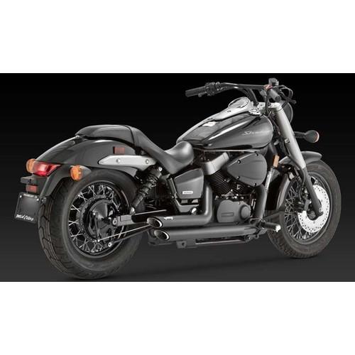 VANCE&HINES SHORT SHOTS STAGGERED BLK SHADOW AERO 750 04-09 1810