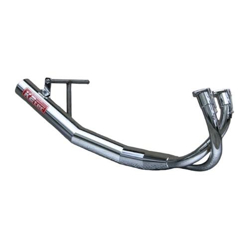 てへへ rz250r クロス集合管 チャンバー rz250r用 マフラー マフラー