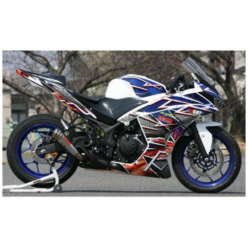 K2tec(ケイツーテック) BLESSメガホン スリップオンマフラー YZF-R25