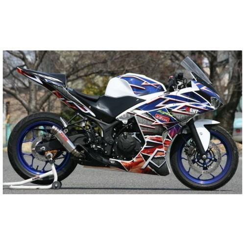 K2tec(ケイツーテック) BLESS STD スリップオン 3ピース YZF-R25(JBK-RG10J) r25-bl-3p バイク カスタムマフラー