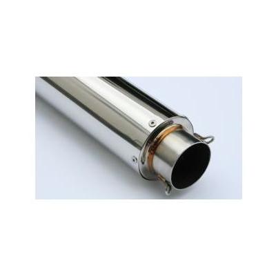 K2tec(ケイツーテック) GPスタイル STDチタンサイレンサー 3ピース 380mm/φ86/60.5/ スプリングフックタイプ gps3p-38t6h5 バイク スリップオンマフの画像