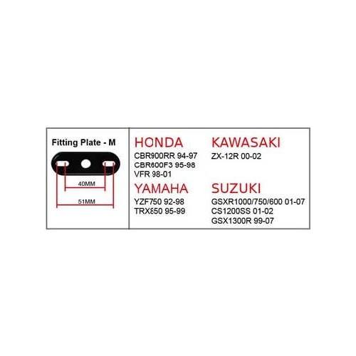 SIMOTA ツイルカーボンミラー オーバル クリアレンズ 70mm ステム