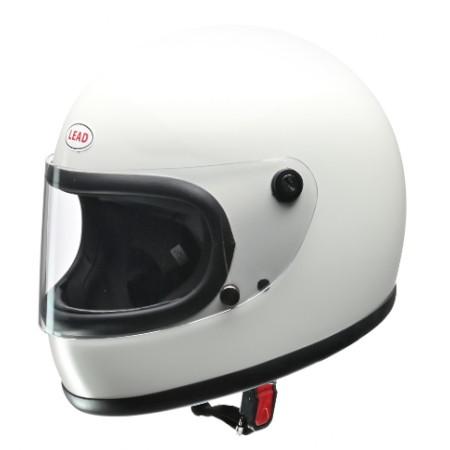 リード工業　ヘルメットRX200 レトロ リード工業 RX-200R ホワイト フリーサイズ LEAD レトロ