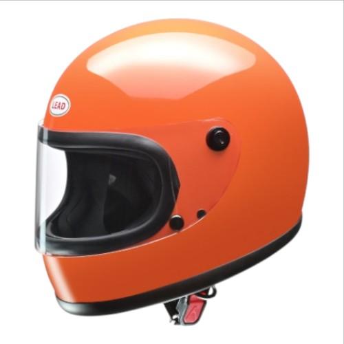 リード工業(LEAD) RX-200R レトロフルフェイスヘルメット オレンジ