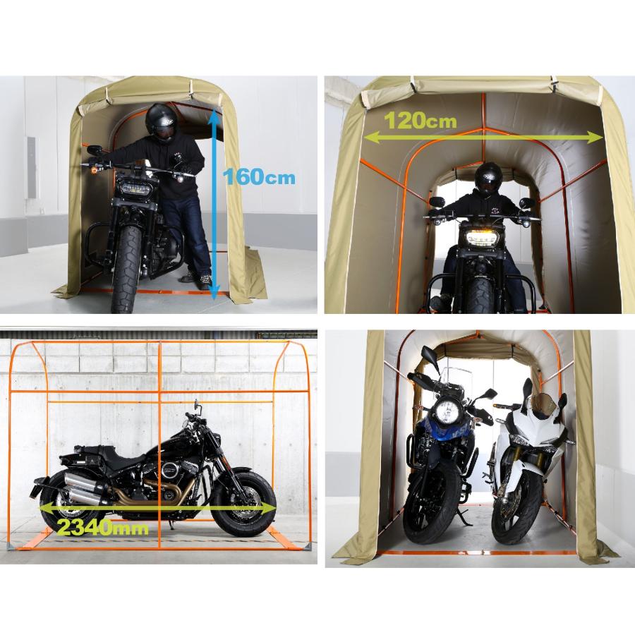 S*a様 ドッペルギャンガー バイクガレージDCC538-GYグレー 【公式通販】
