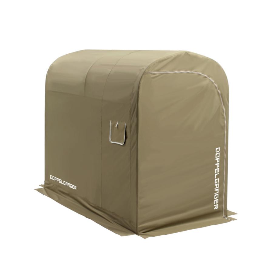 DOPPELGANGER バイクガレージ 2150 スリム カーキ DCC539-KH : パーツ