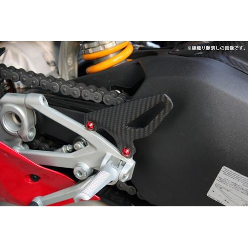SPEEDRA ヒールプレート 平織り/艶あり CDU1203PG バイク ステップ・ステップゴムの画像
