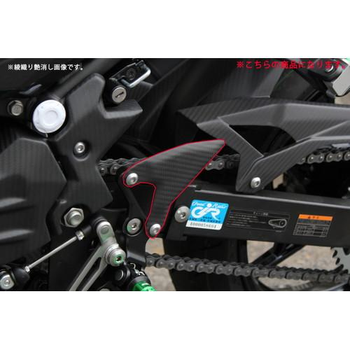 SPEEDRA ヒールプレート 左右セットドライカーボン 綾織り/艶あり CKA1208TG バイク ステップ・ステップゴム_3