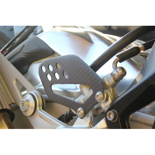 SPEEDRA ヒールプレート 左右セット ドライカーボン 綾織り/艶あり CBM0610TG バイク ステップ・ステップゴムの画像