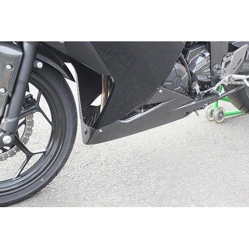 SPEEDRA(スピードラ) バイク 外装 アンダーカウル ドライカーボン 綾織艶あり CK00105TG NINJA250[13-](EX250L)｜partsdirect｜03