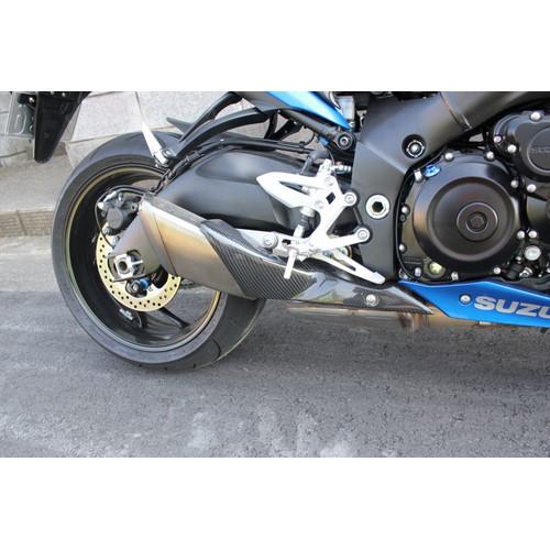 SPEEDRA マフラーカバー ドライカーボン 綾織艶消し CSU0609TM バイク