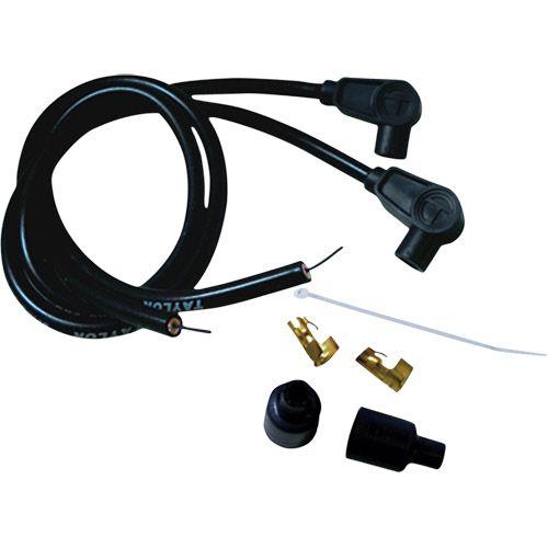 TAYLOR テイラープラグコード90°黒 4900-6081 バイク : パーツ