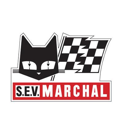 MARCHAL(マーシャル) ステッカー フラッグ レッド 小 800-7019 バイク