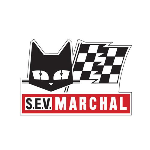 パーツ MARCHAL MARCHAL(マーシャル) ステッカー フラッグ レッド 大 800-7020 バイク