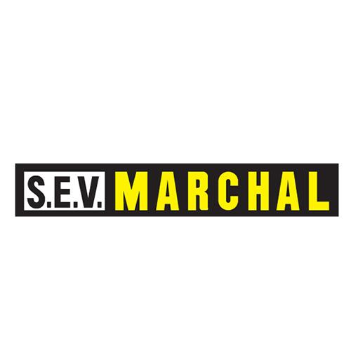 MARCHAL(マーシャル) ステッカー ロゴ ブラック 大 800-7025 バイク 