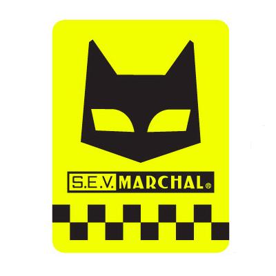 キャラクターアクセサリーセット MARCHAL(マーシャル) ステッカー 縦四角 イエローチェッカー 800-7047