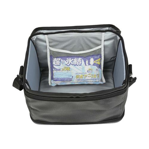 キャプテンスタッグ スーパーコールド クーラーバッグ ブラック 43L UE-578 アウトドア用品の画像