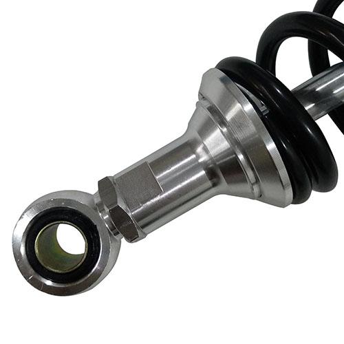 Optimum リアショック 320mm シルバー/ブラック バイク : パーツ
