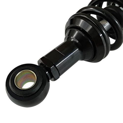 Optimum リアショック 320mm ブラック/ブラック バイク : パーツ