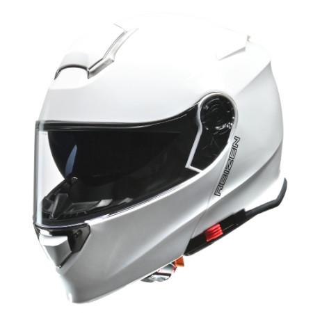 REIZEN フルフェイスシステムヘルメット ホワイト レイゼン Lサイズ リード工業(LEAD) REIZEN(レイゼン) モジュラーヘルメット ホワイト L