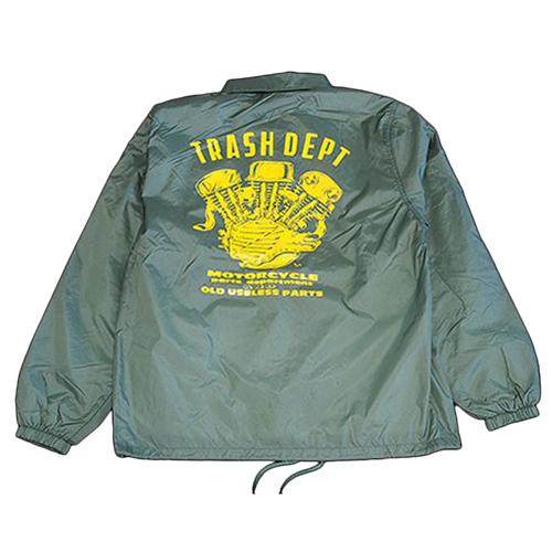 ジャケット TRASHDEPT 026869 オリジナルコーチジャケット グリーン S