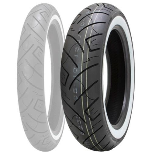SHINKO(シンコー) SR777 150/70B18 76H TL リア ホワイトウォール(WW